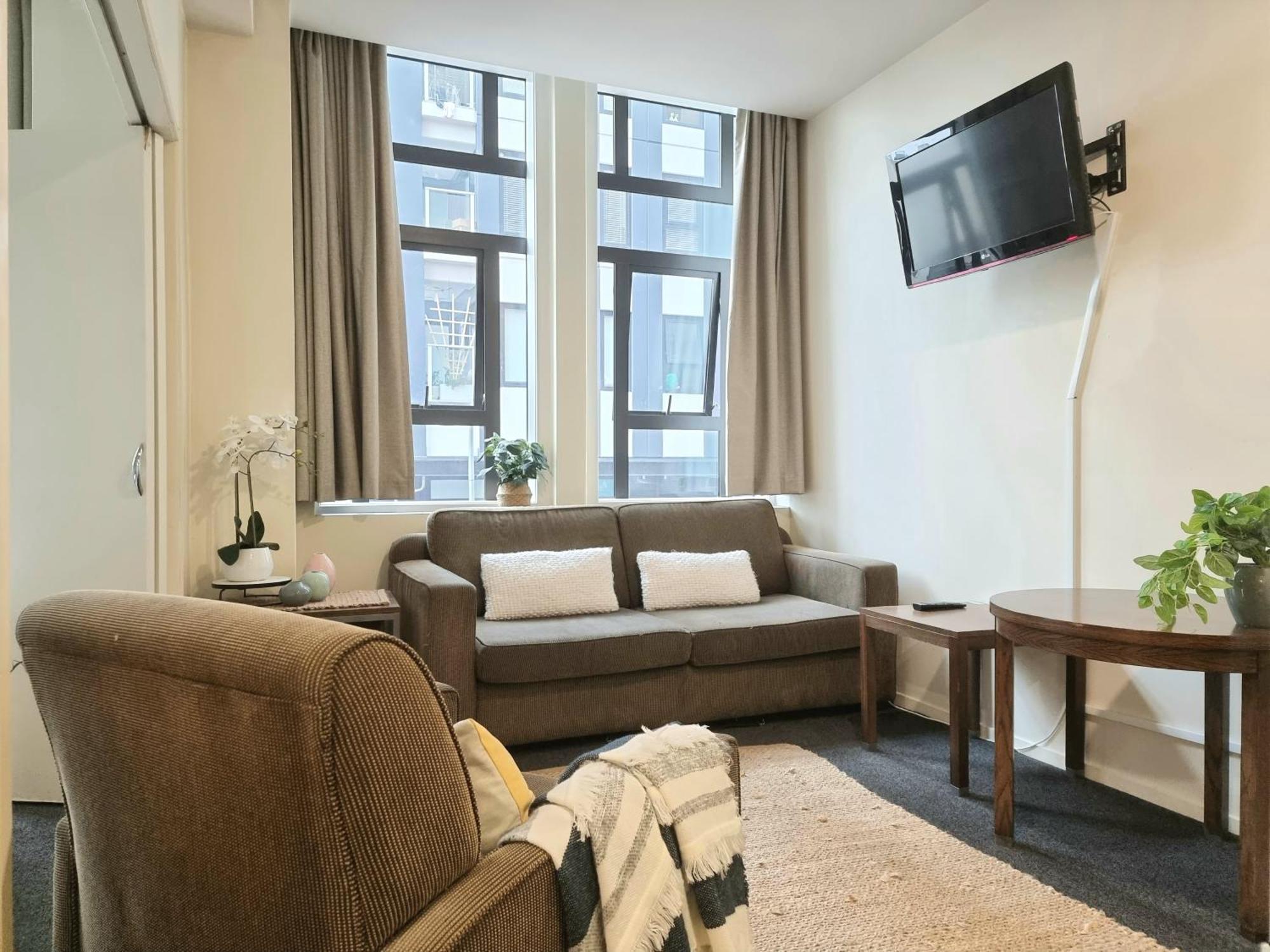 Urban Deco Apartment On Queen Street Auckland Pokój zdjęcie
